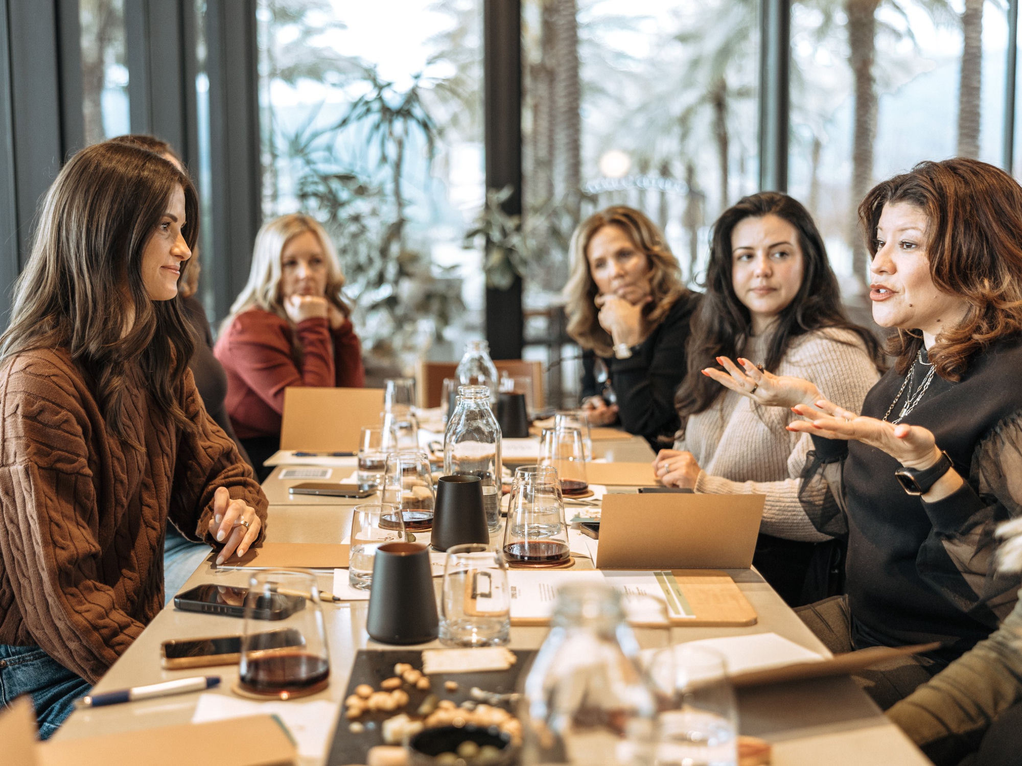 REDD Group agents in a mastermind session